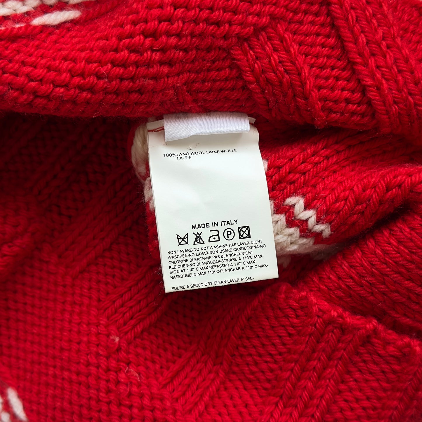 Dsquared2 F/W 2004 Cropped Wool Turtleneck