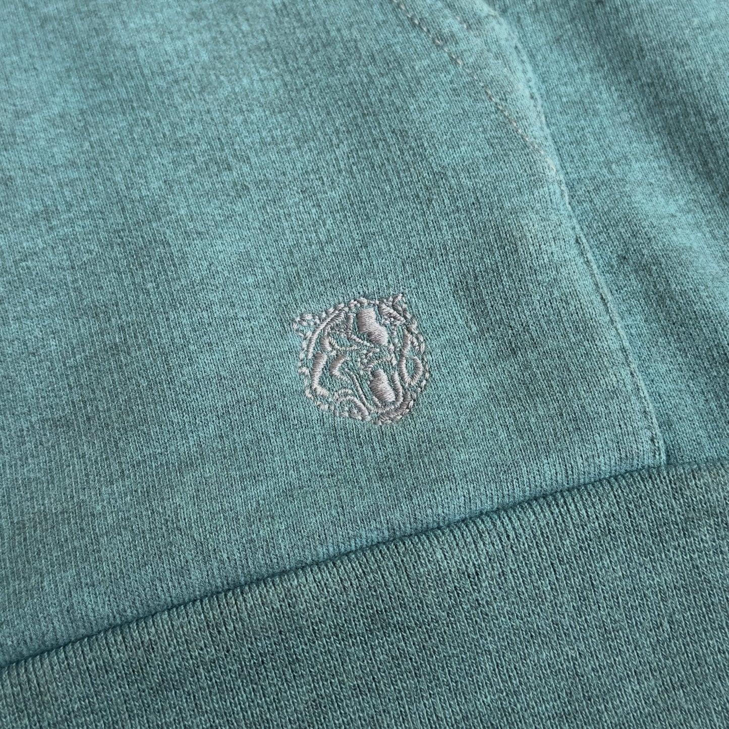 Balmain F/W 2011 Decarnin Turquoise Side Zip Hoodie