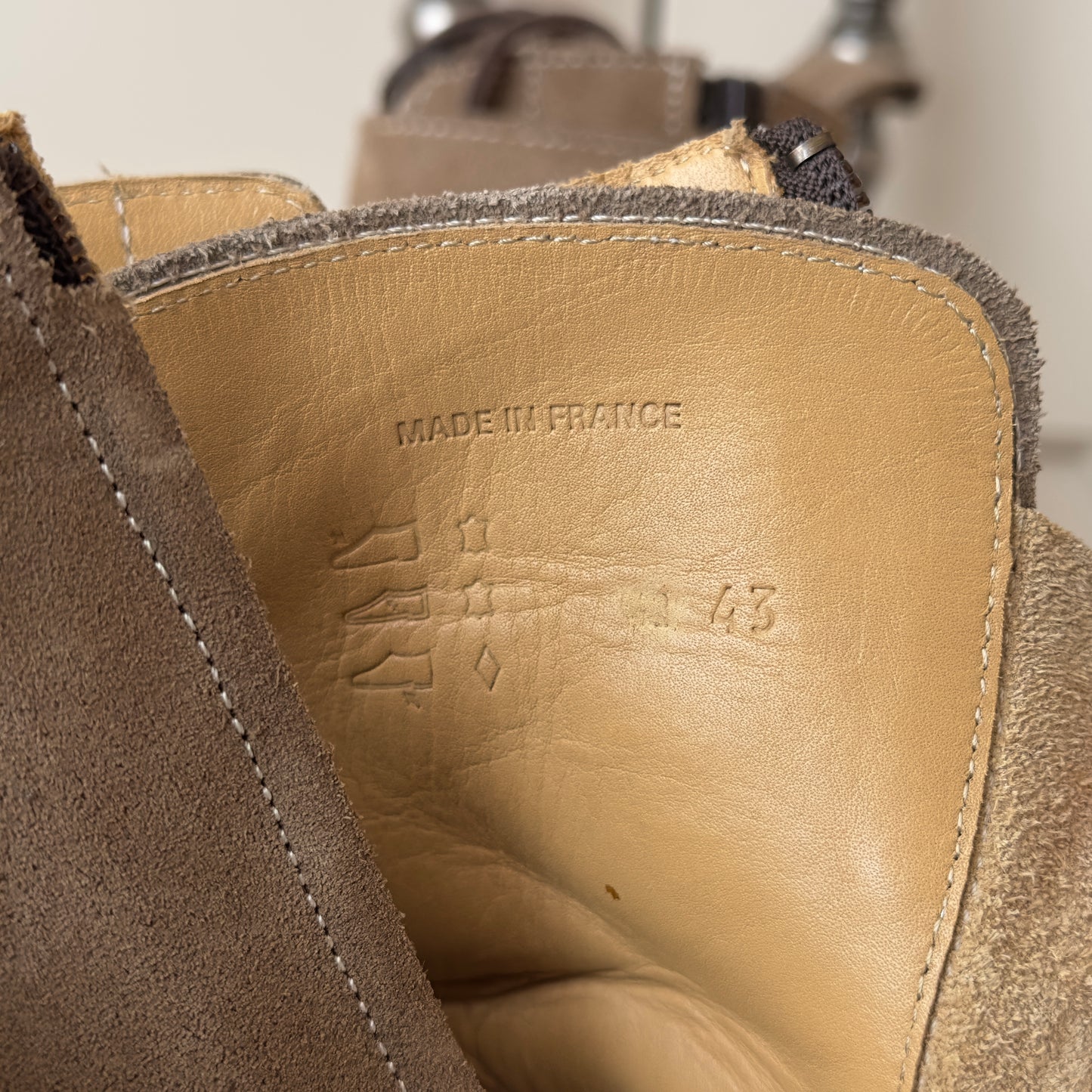 Balmain F/W 2011 Decarnin Suede Ranger Boots