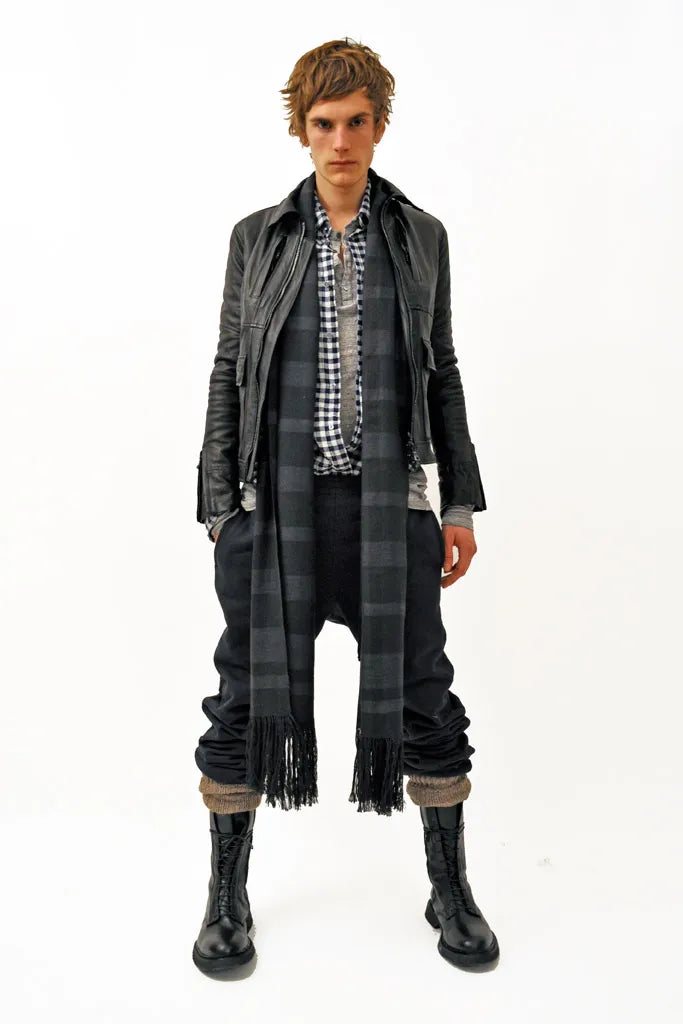 Balmain F/W 2011 Decarnin Plaid Flannel Shirt