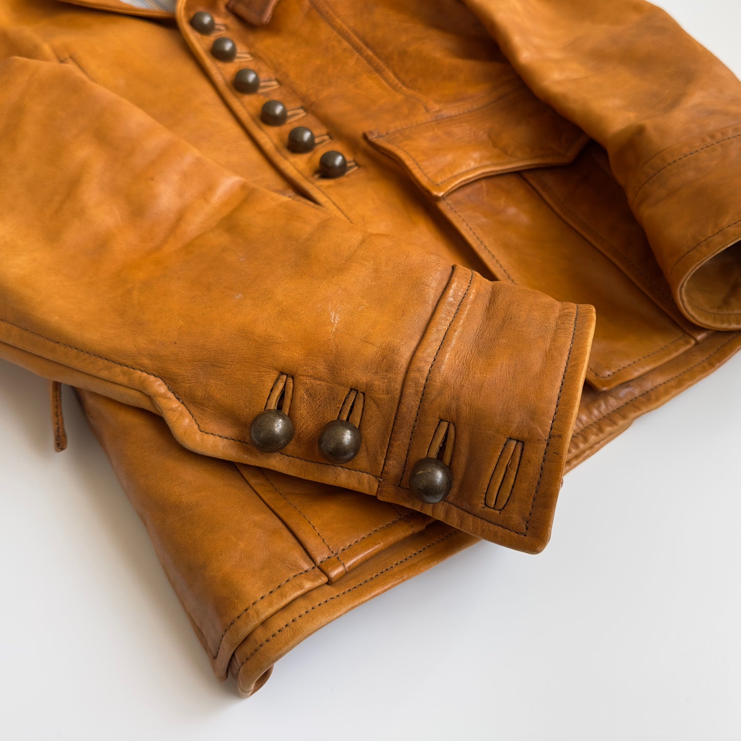 Dsquared2 S/S 2006 'Civil War' Leather Jacket
