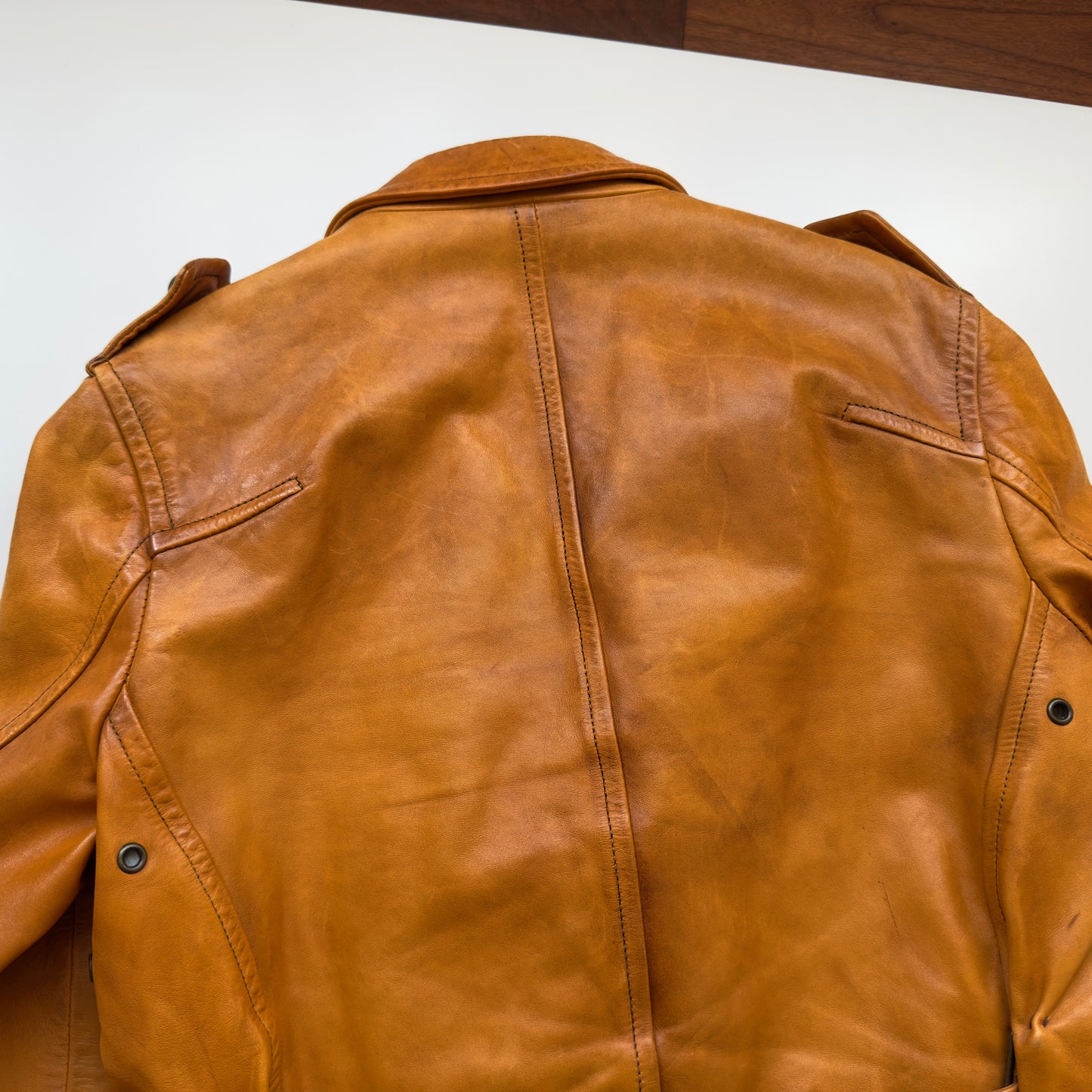 Dsquared2 S/S 2006 'Civil War' Leather Jacket