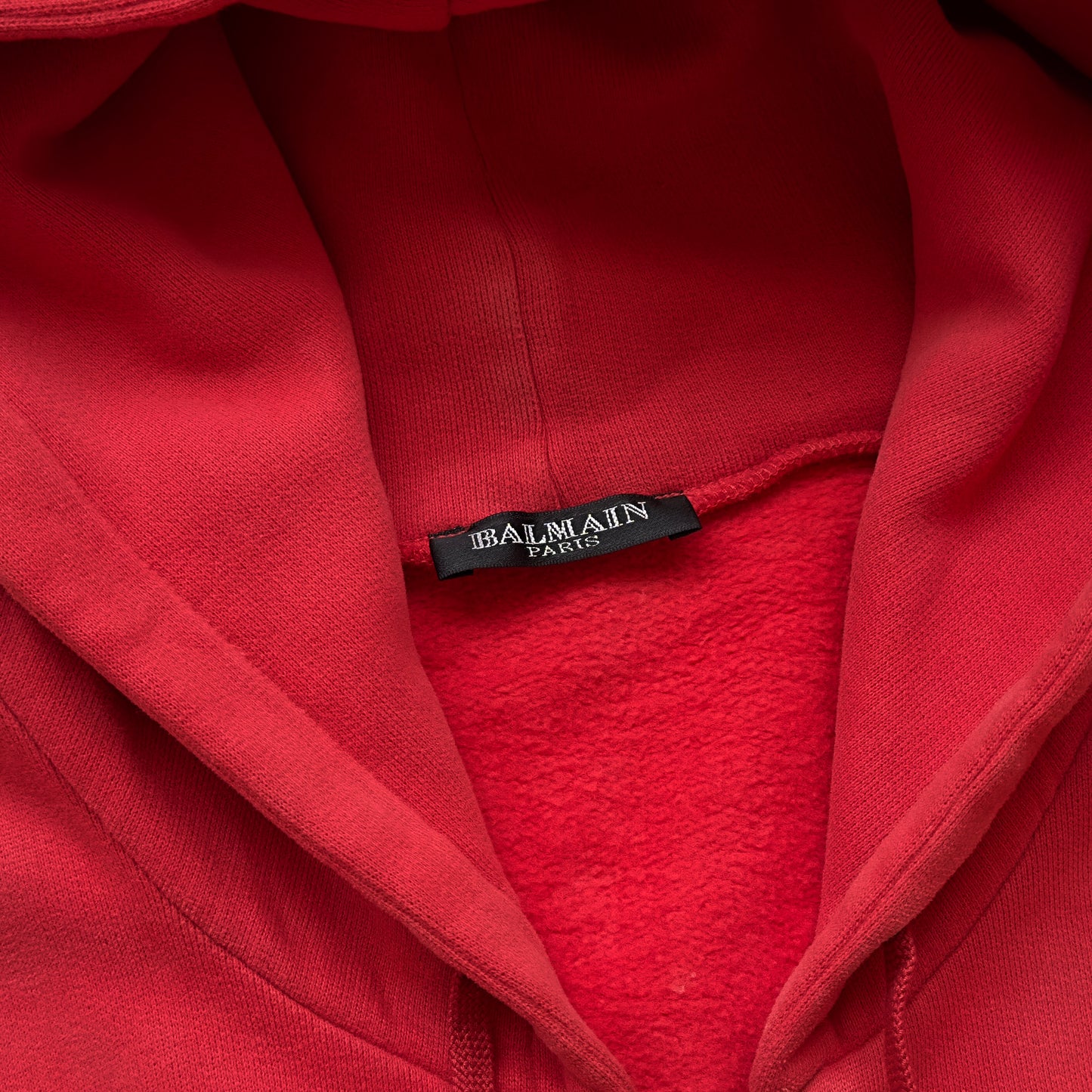 Balmain S/S 2010 Decarnin Distressed Sleeveless Hoodie