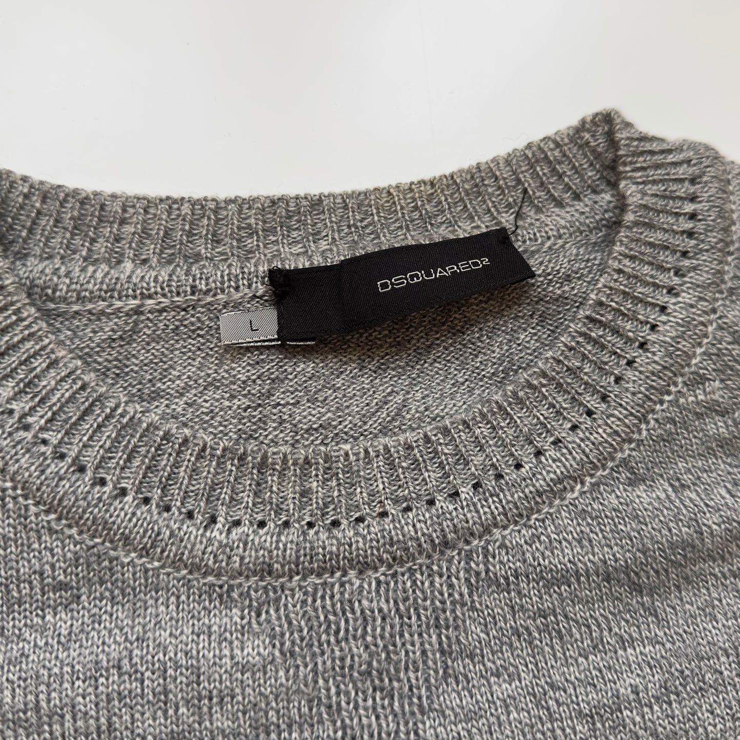 Dsquared2 F/W 2002 Knit Cuff Sweater