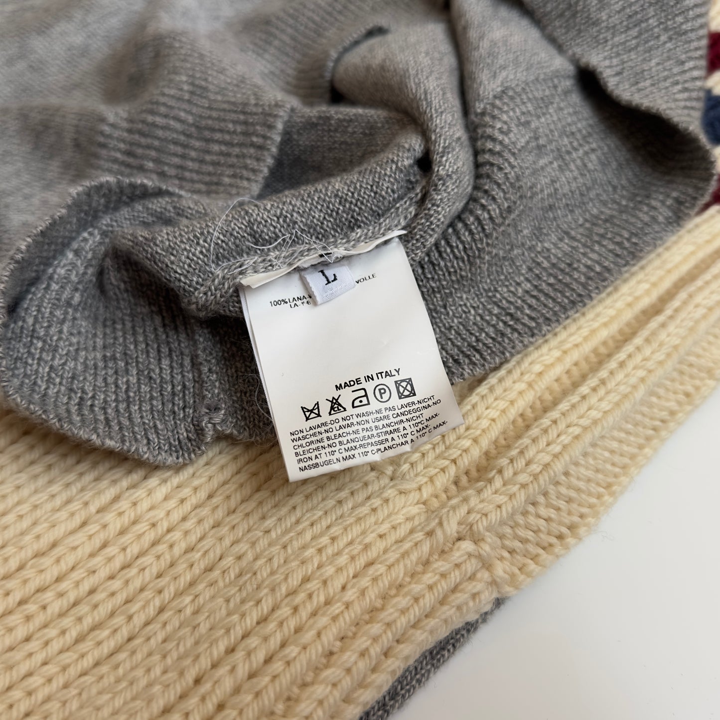 Dsquared2 F/W 2002 Knit Cuff Sweater