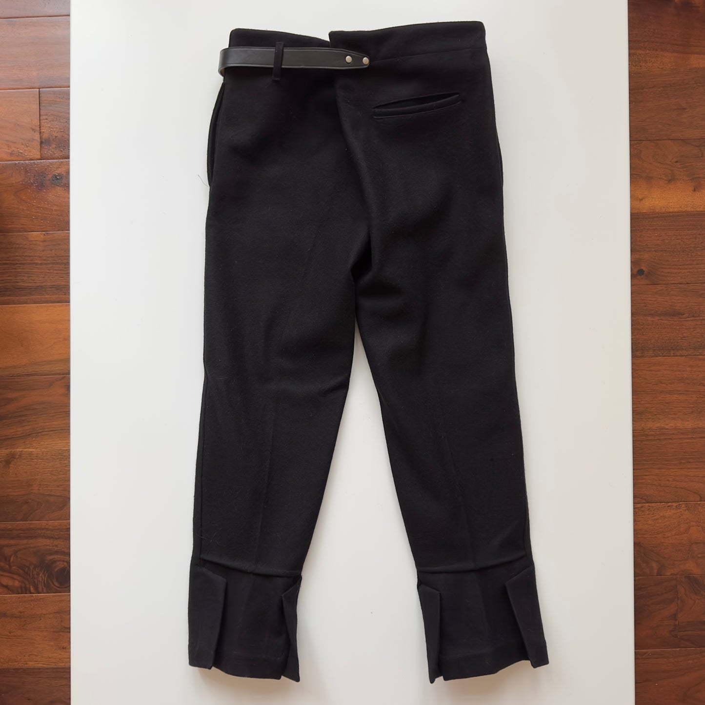Dsquared2 F/W 1999 Wool Trousers with Attached Belt