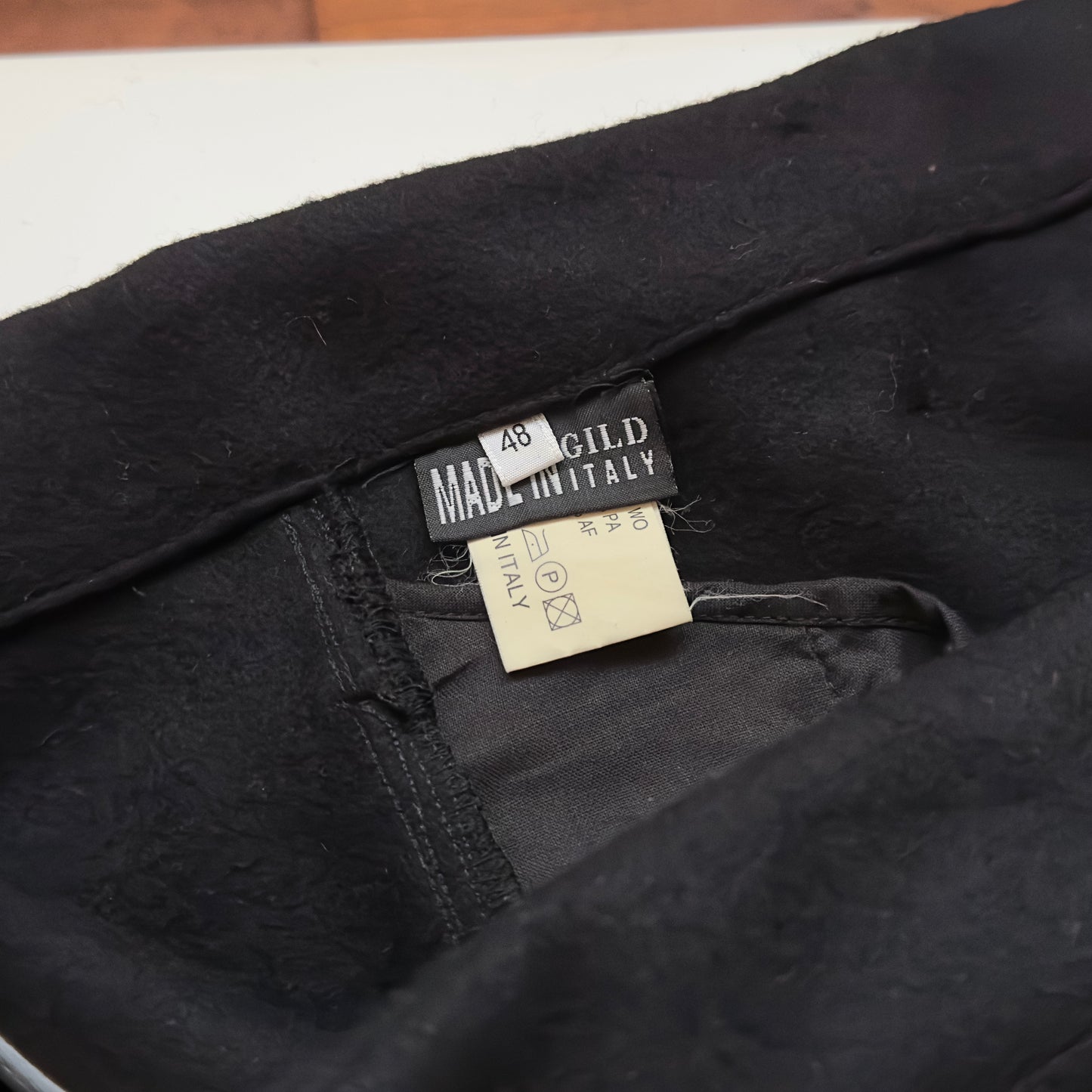 Dsquared2 F/W 1999 Wool Trousers with Attached Belt