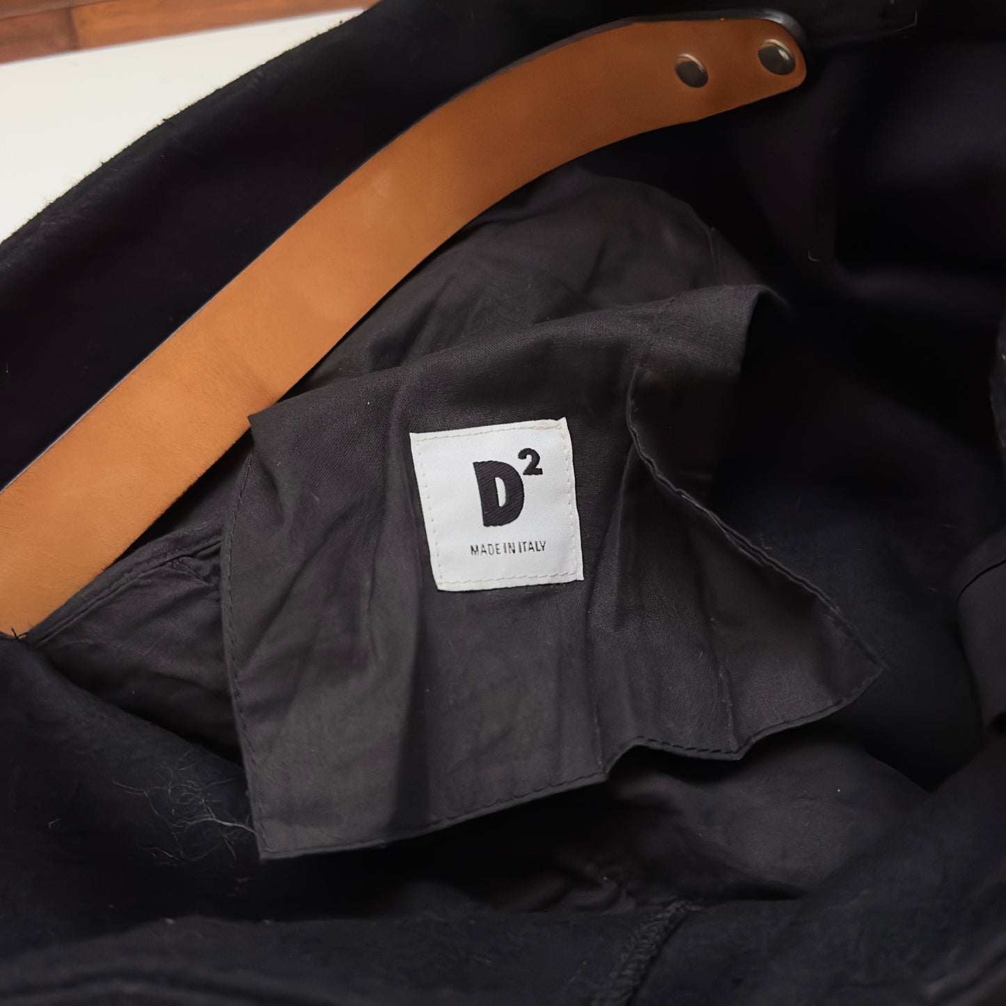 Dsquared2 F/W 1999 Wool Trousers with Attached Belt