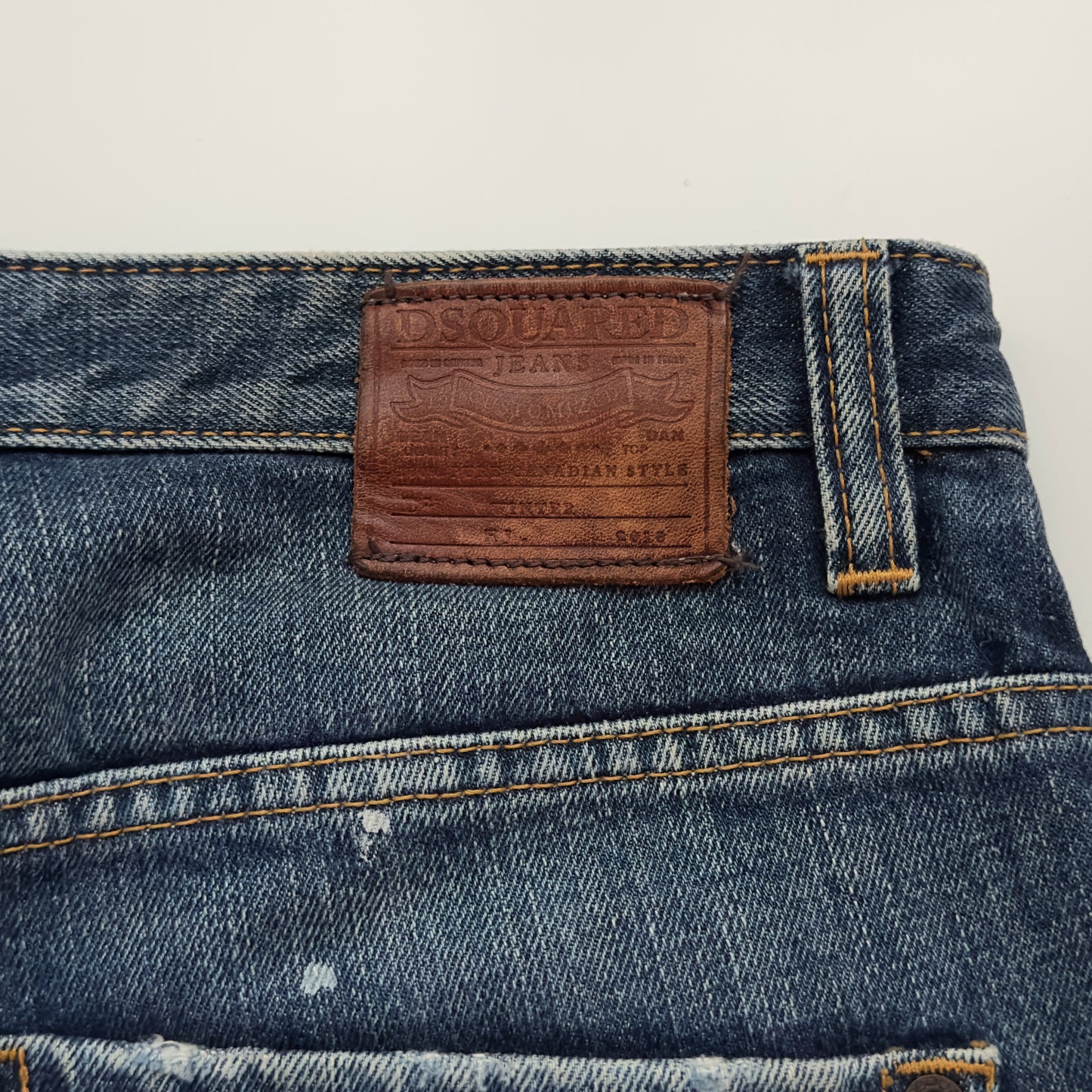 Dsquared2 F/W 2009 Distressed Repair Jeans