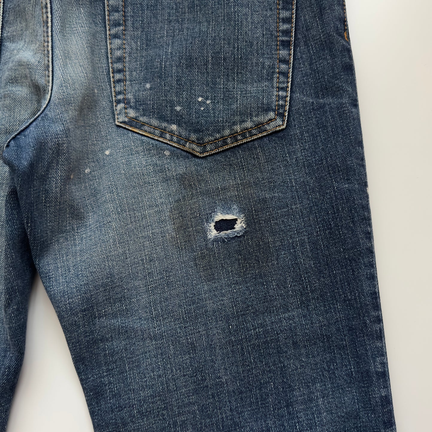 Dsquared2 F/W 2009 Distressed Repair Jeans