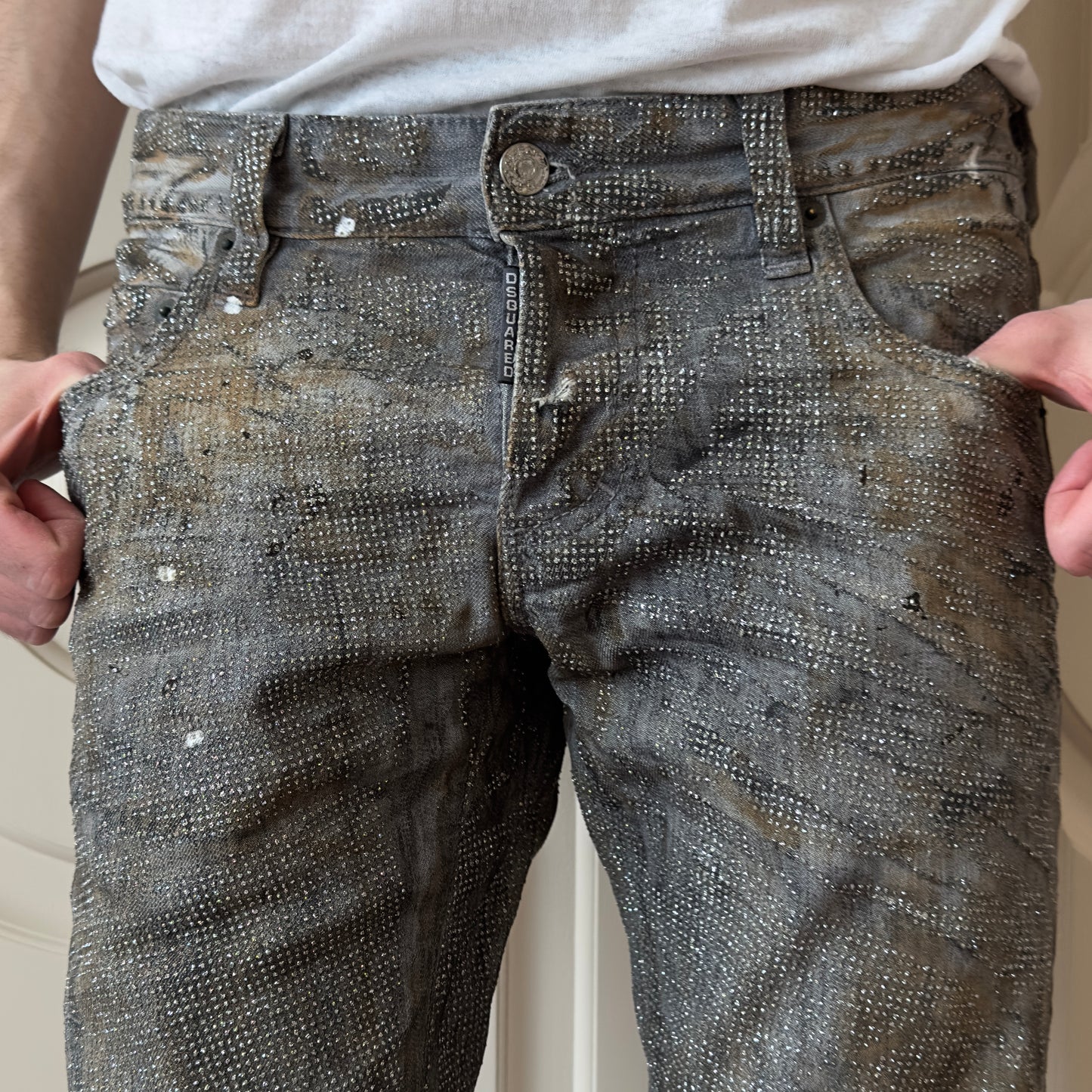 Dsquared2 F/W 2010 Glitter Crystal Jeans