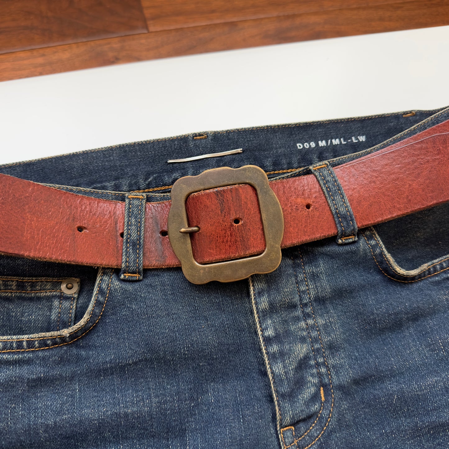 Dsquared2 S/S 2005 “Fuckin' Stoner” Leather Belt