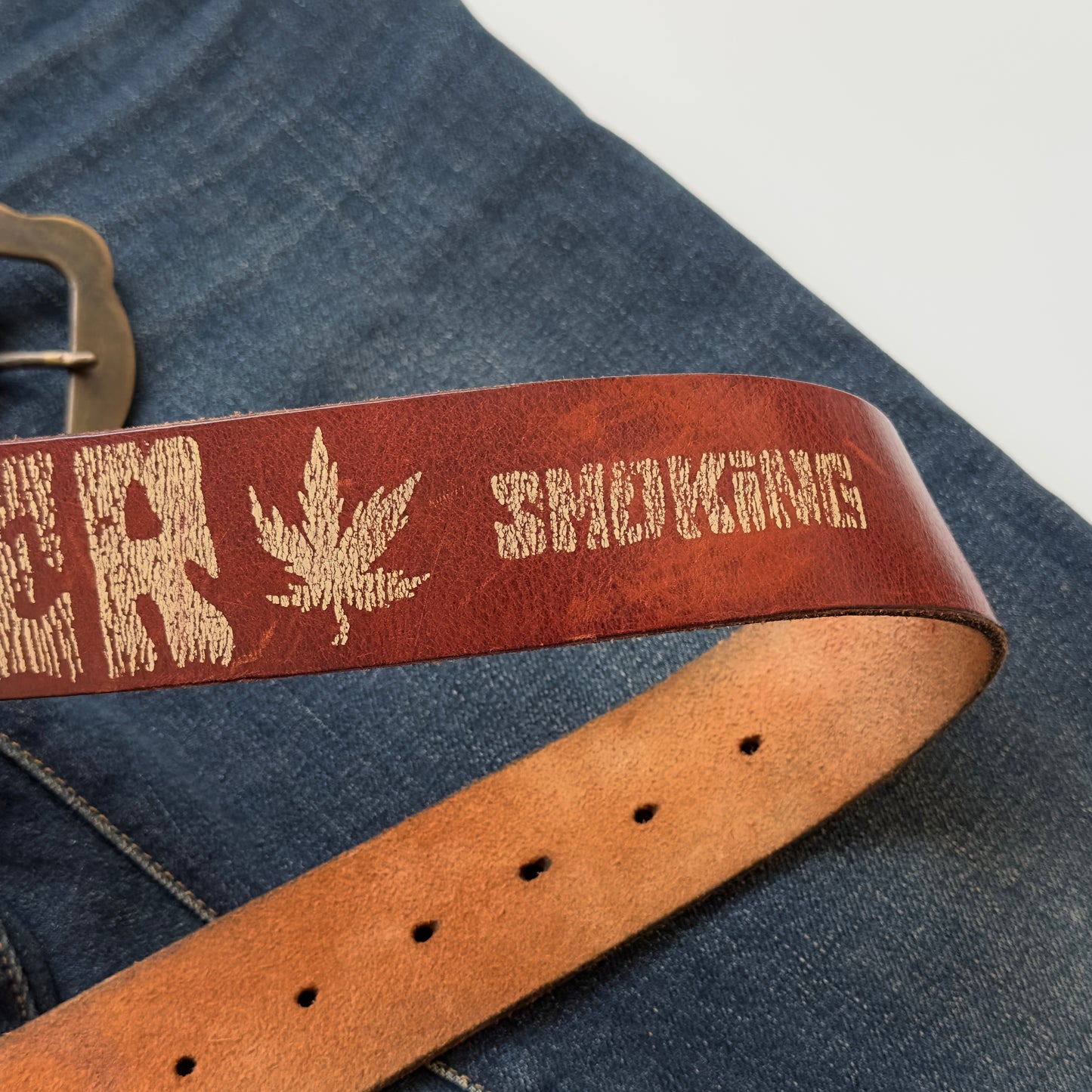 Dsquared2 S/S 2005 “Fuckin' Stoner” Leather Belt