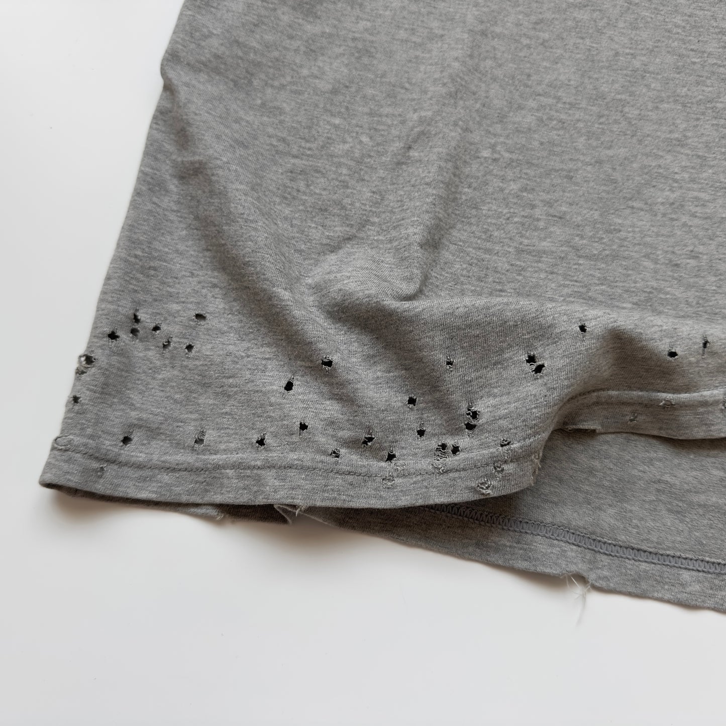 Balmain A/W 2010 Decarnin “Shotgun” Distressed T-Shirt