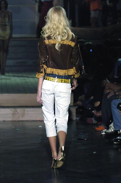 Dsquared2 S/S 2005 “Fuckin' Stoner” Leather Belt