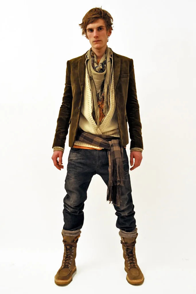 Balmain F/W 2011 Decarnin Oversized Wolf Scarf