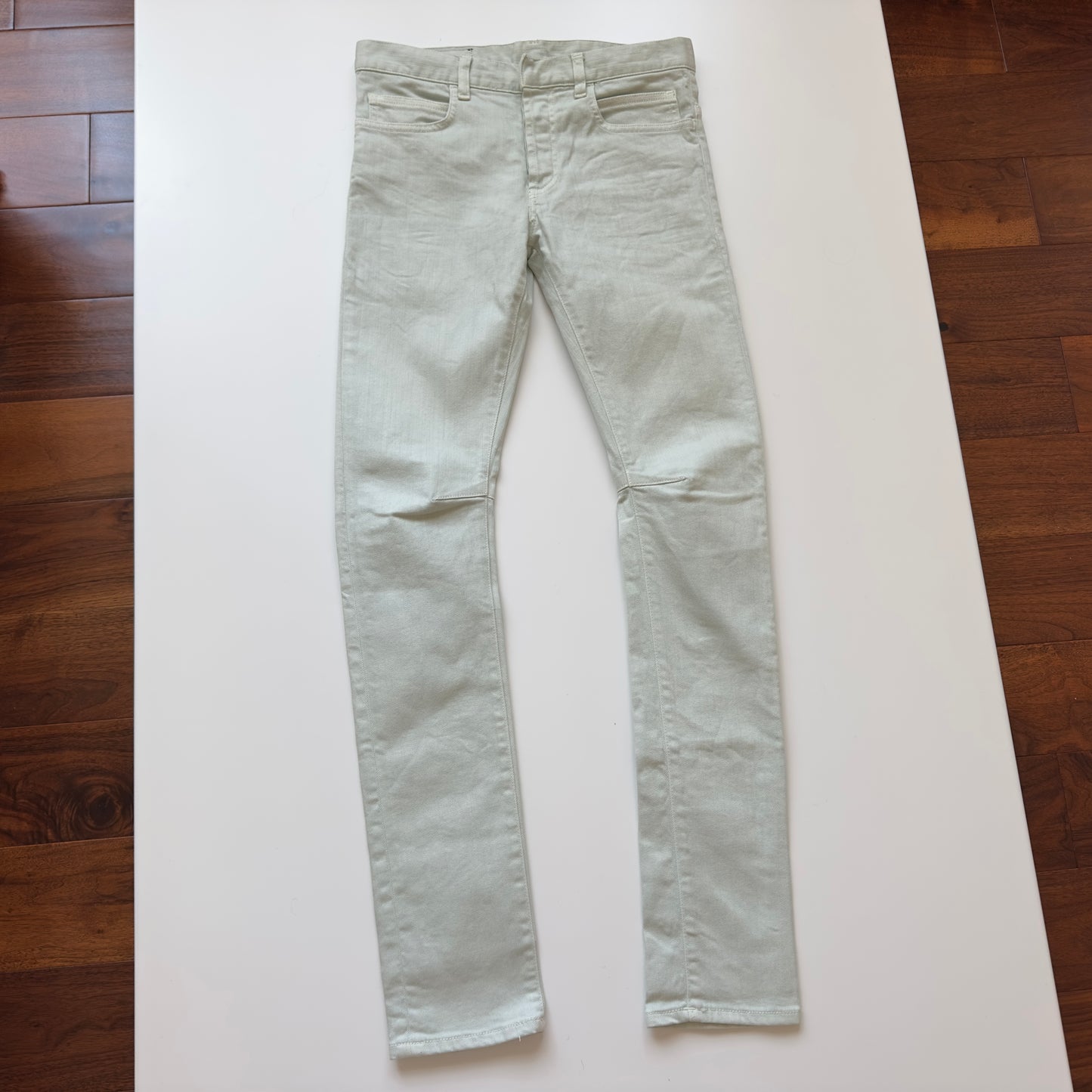 Balmain S/S 2012 Mint Skinny Jeans