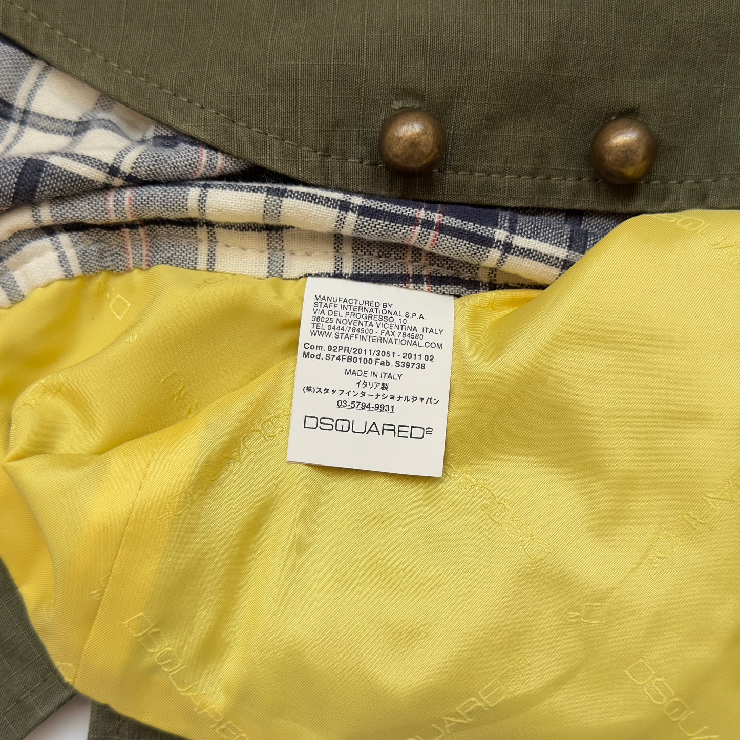 Dsquared2 F/W 2011 Distressed Hybrid Vest