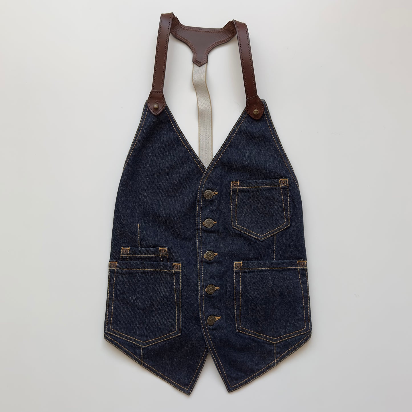 Dsquared2 S/S 2006 Denim Harness Vest