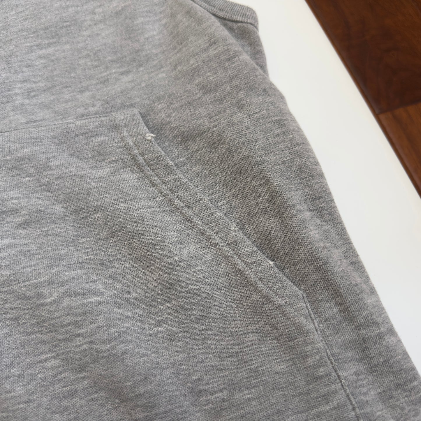 Balmain S/S 2010 Decarnin Distressed Sleeveless Hoodie