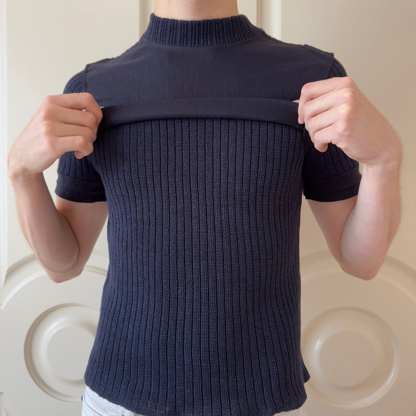 Dsquared2 S/S 1998 Knit ’Tactical Vest’ Layered T-Shirt