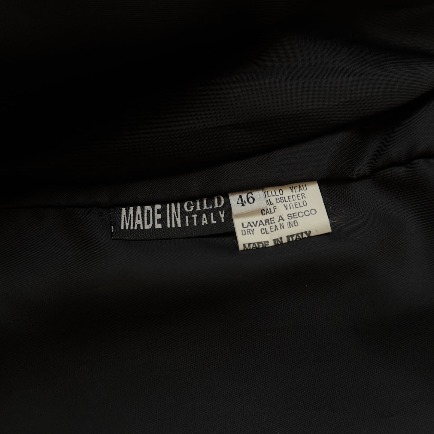 Dsquared2 F/W 1999 Leather Tassel Car Coat