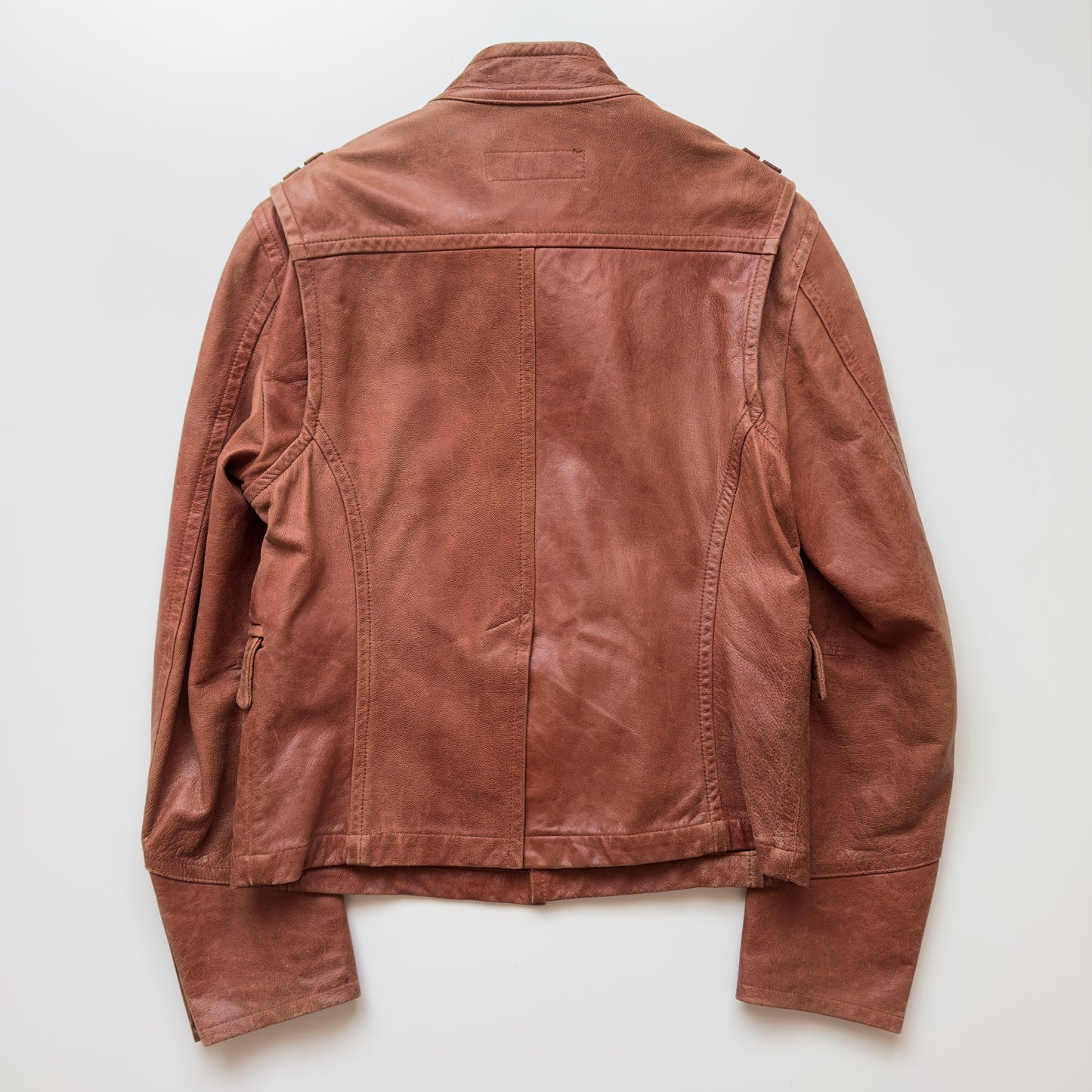 Dsquared2 S/S 2003 Civil War Leather Jacket