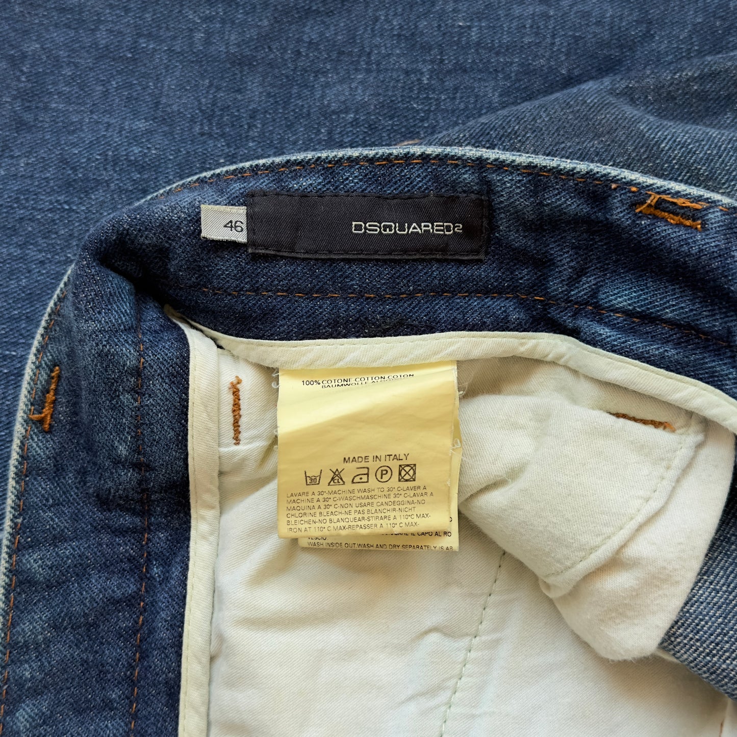 Dsquared2 F/W 2003 "Lunch" Jeans