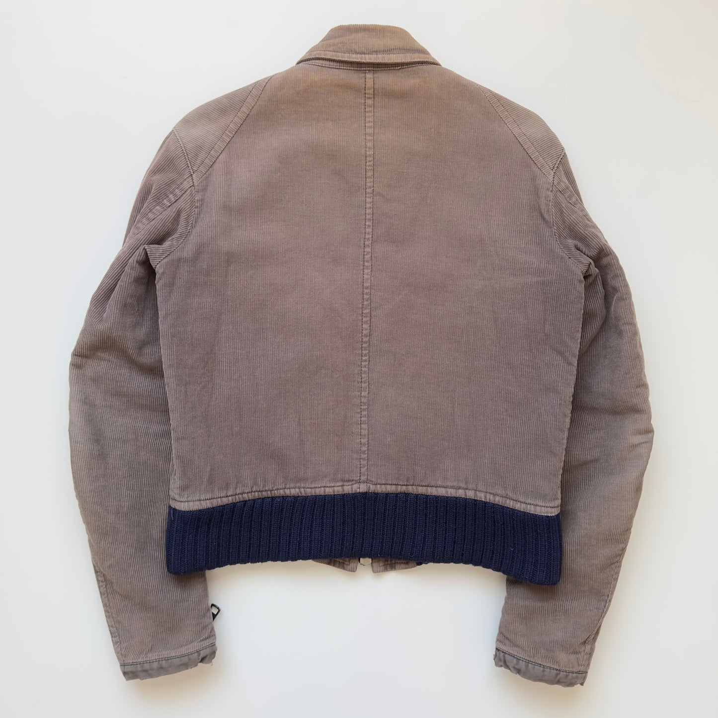 Dsquared2 F/W 2003 Arm Full-Zipper Corduroy Jacket