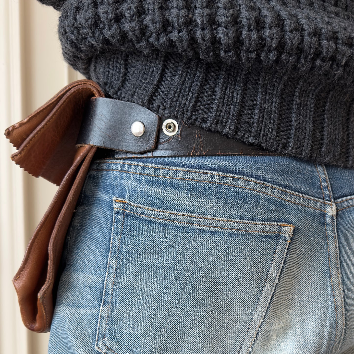 Dsquared2 F/W 2002 Leather Belt Bag