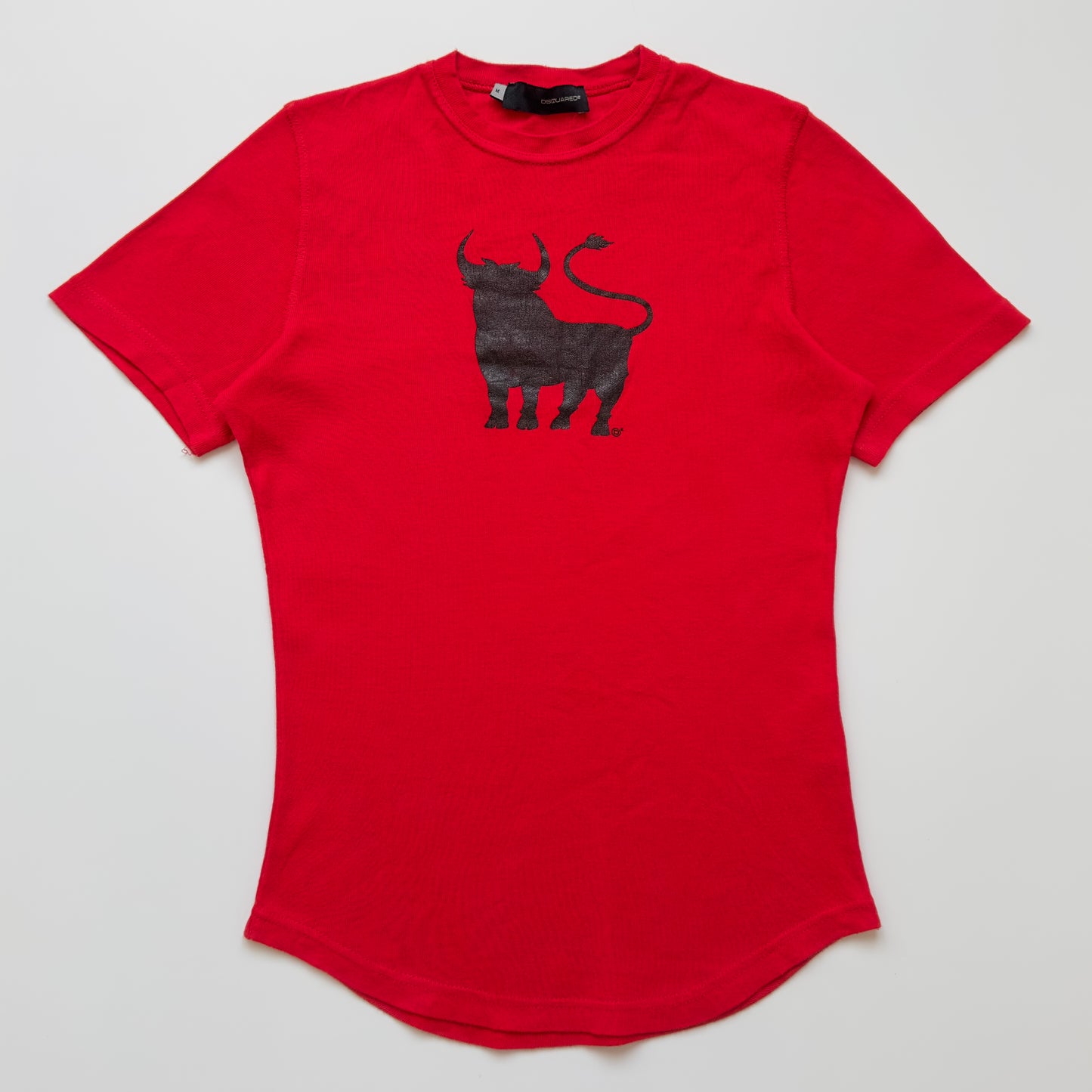 Dsquared2 S/S 2000 'Turbo Toro' Bull Graphic T-Shirt