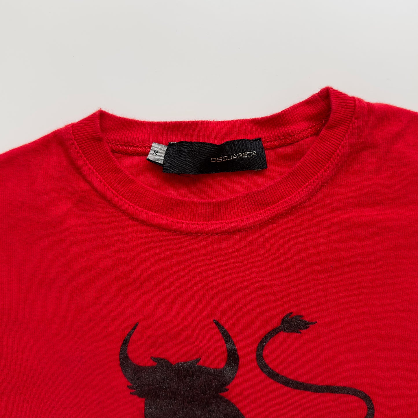 Dsquared2 S/S 2000 'Turbo Toro' Bull Graphic T-Shirt