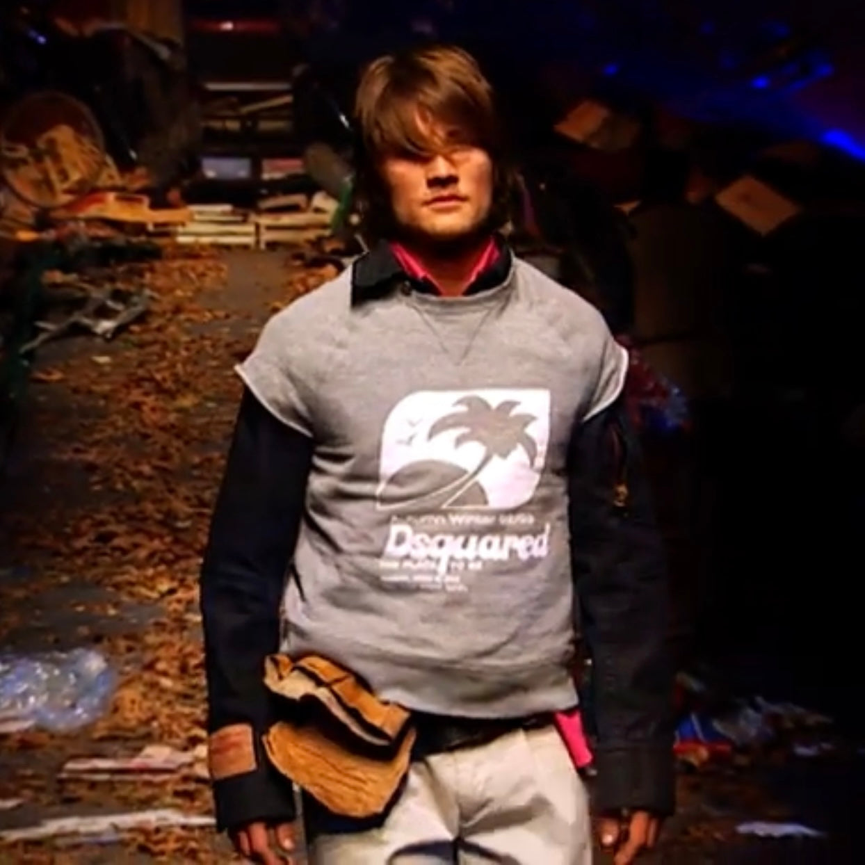 Dsquared2 F/W 2002 Leather Belt Bag