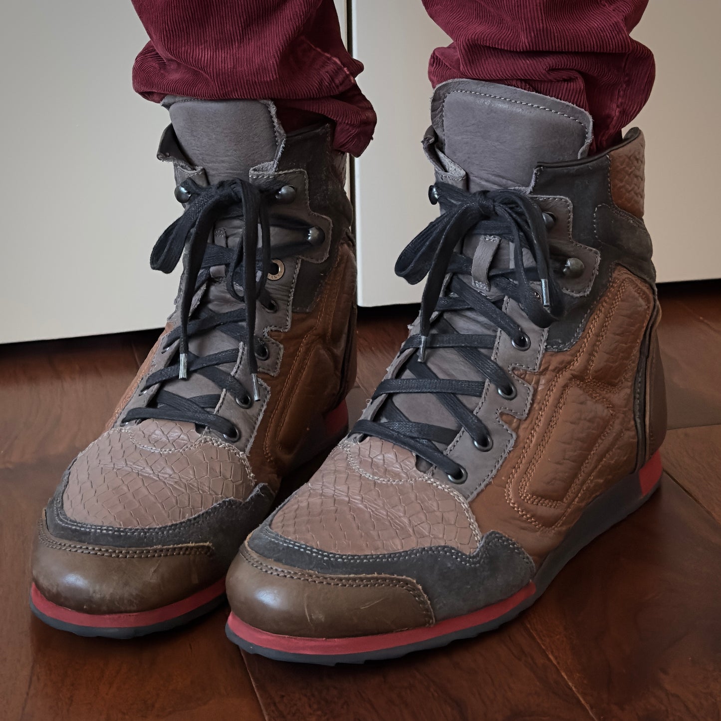 Lanvin A/W 2012 Neo Trainer High-Top Sneaker Boots