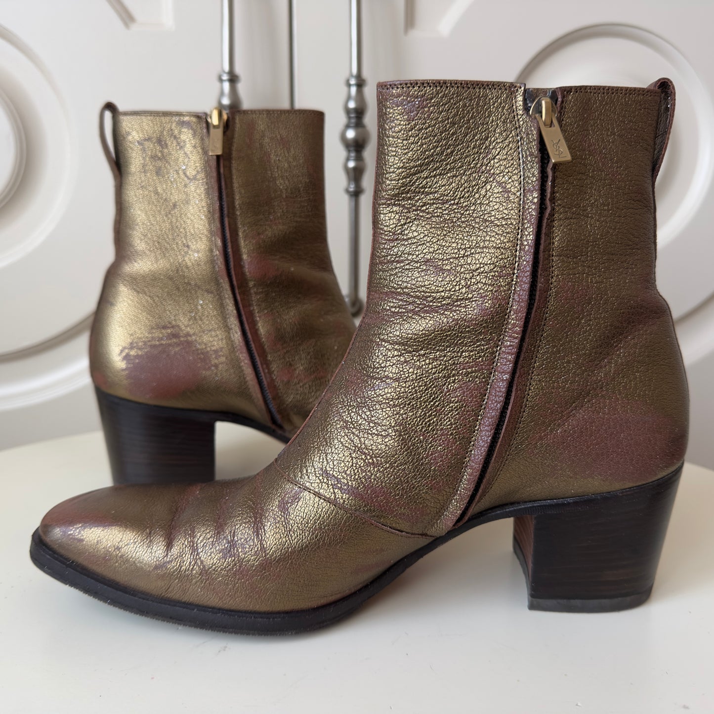 2000s Yves Saint Laurent Tom Ford Era Johnny Boots