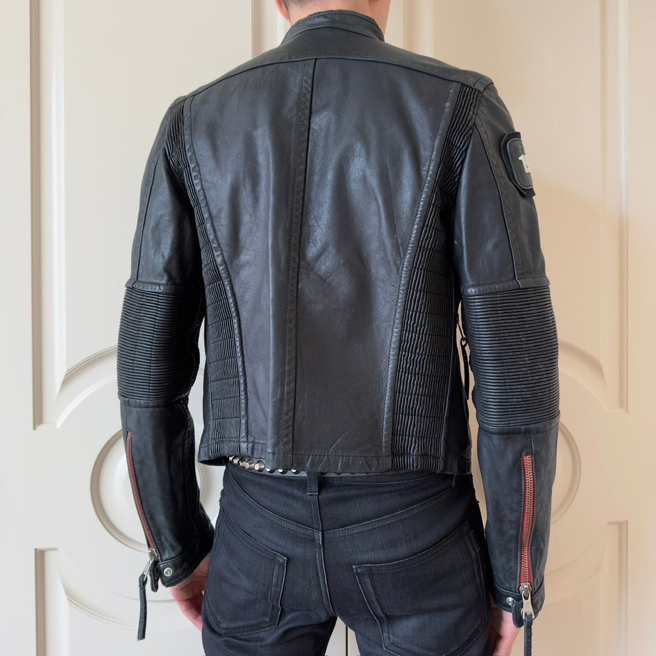 Dsquared2 S/S 2004 “1964” Leather Biker Jacket
