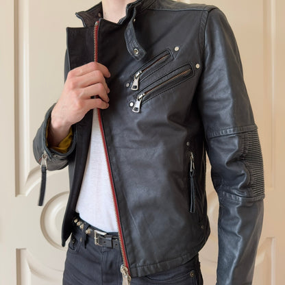 Dsquared2 S/S 2004 “1964” Leather Biker Jacket