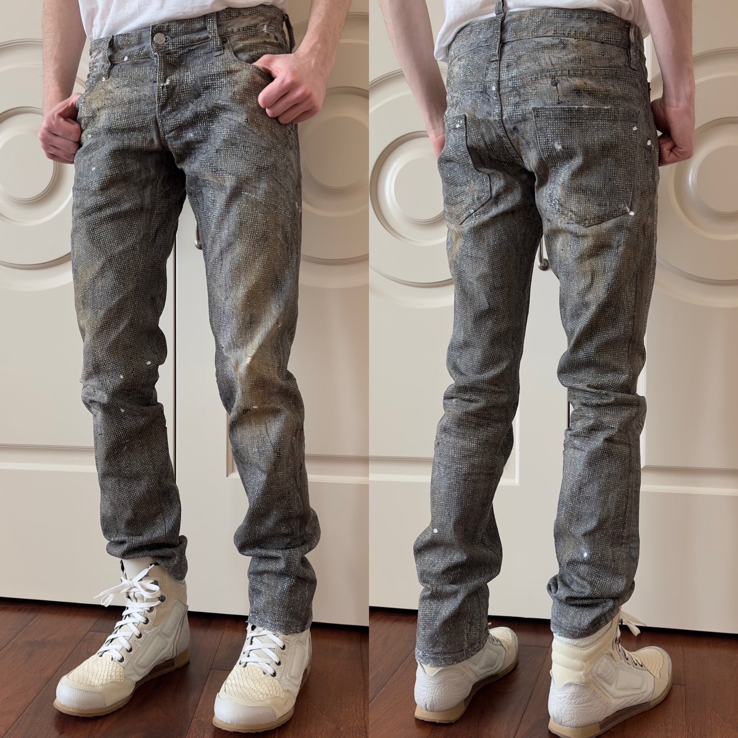 Dsquared2 F/W 2010 Glitter Crystal Jeans