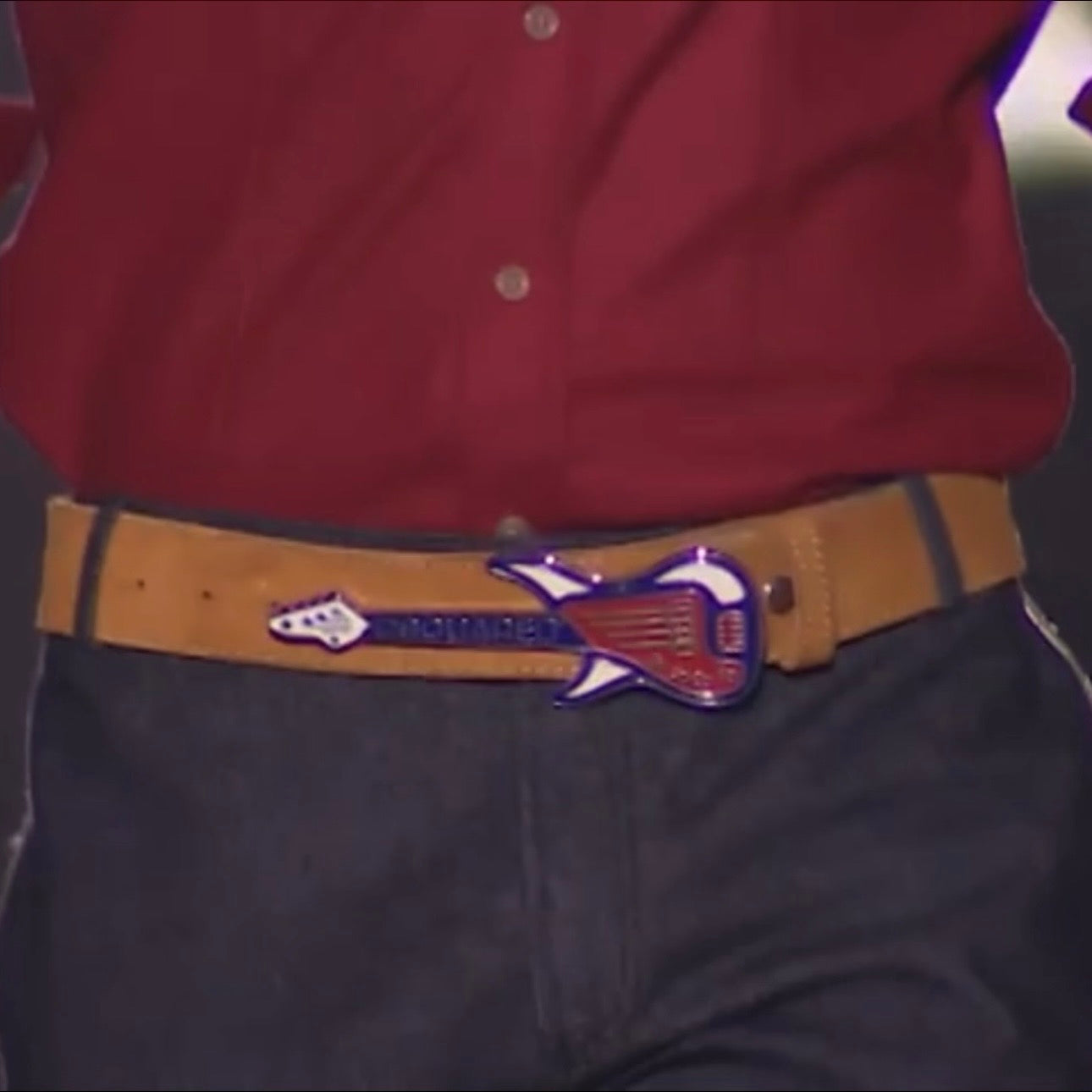 Dsquared2 F/W 2001 Guitar Belt Buckle