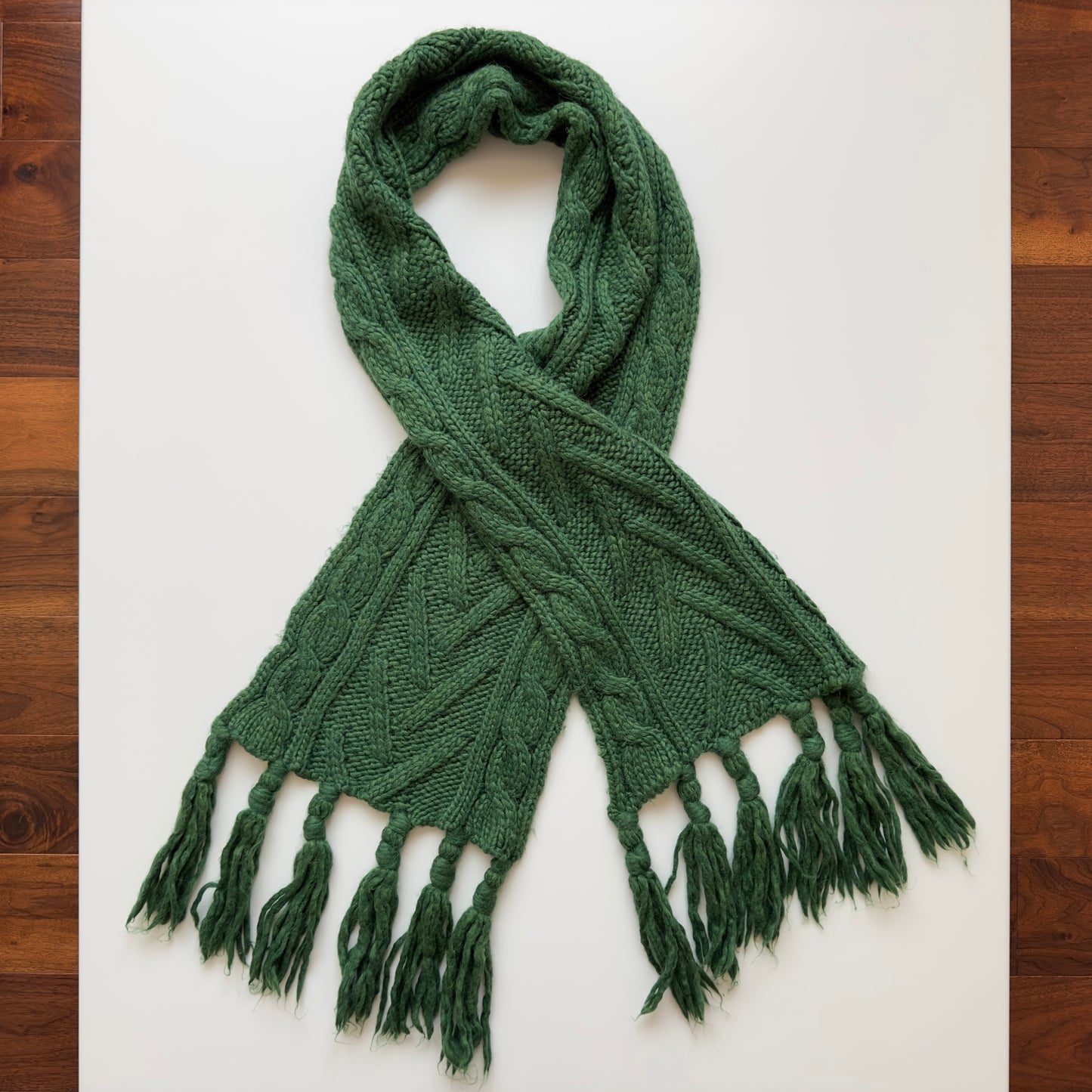 Dsquared2 F/W 2003 Long Knit Wool Scarf