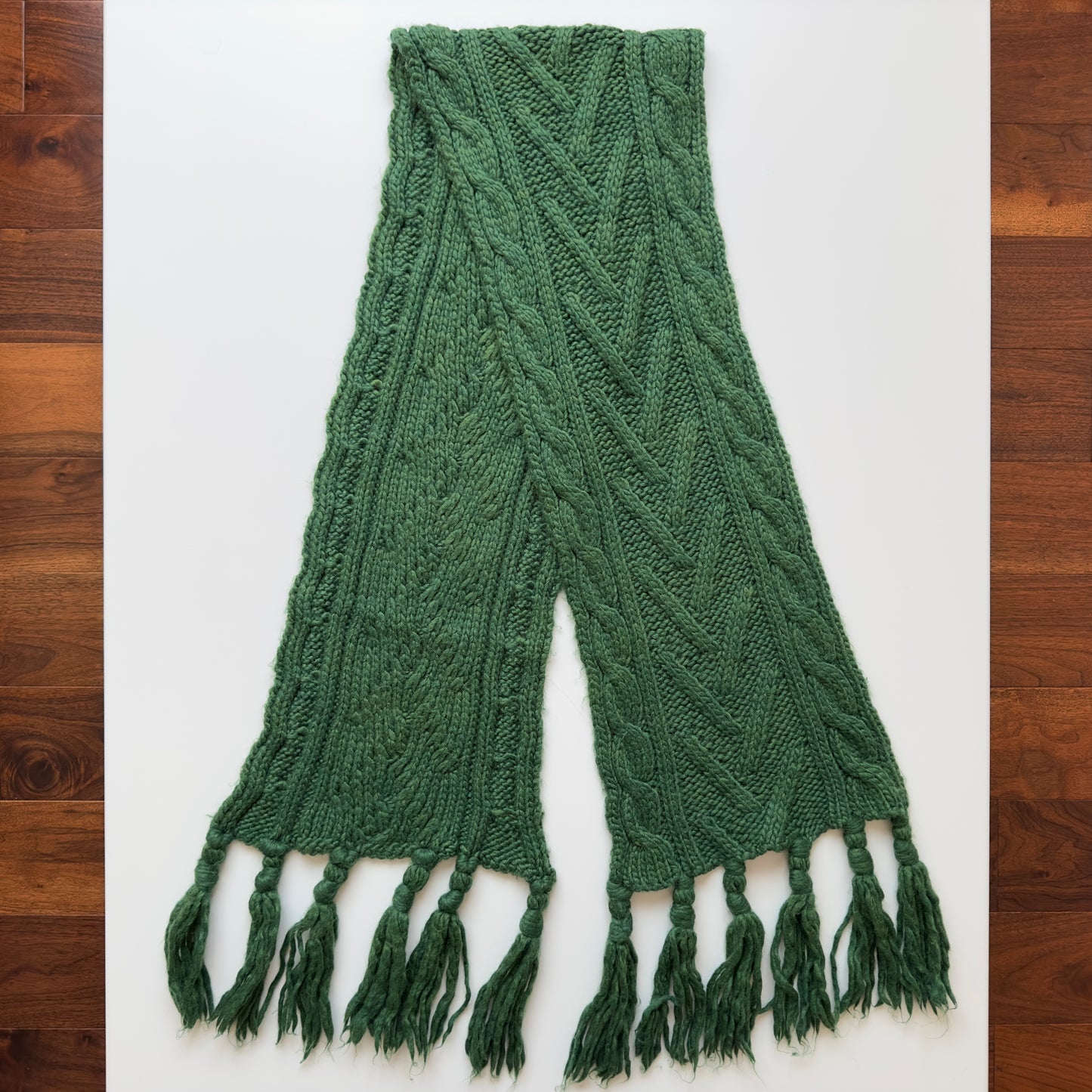 Dsquared2 F/W 2003 Long Knit Wool Scarf