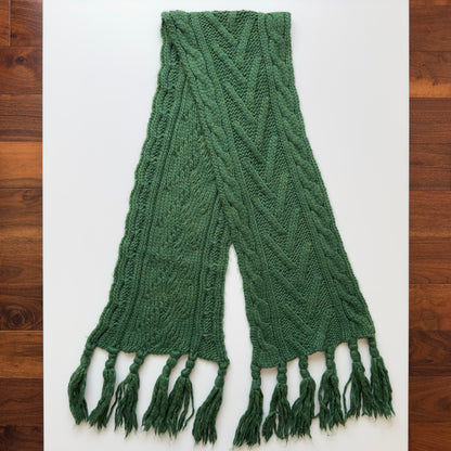 Dsquared2 F/W 2003 Long Knit Wool Scarf