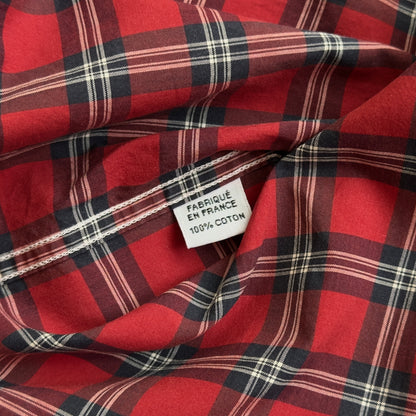 Balmain S/S 2011 Decarnin Short Sleeve Checkered Shirt