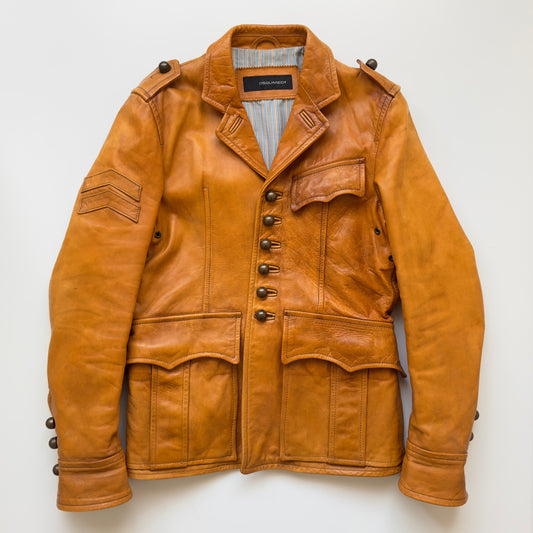 Dsquared2 S/S 2006 'Civil War' Leather Jacket