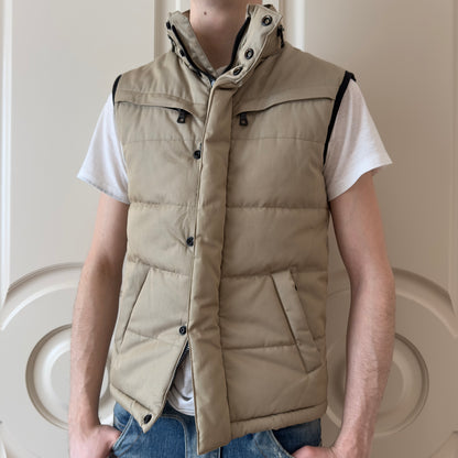 Balmain S/S 2012 Padded Khaki Vest