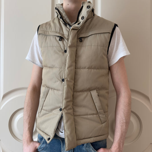 Balmain S/S 2012 Padded Khaki Vest