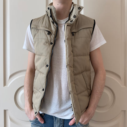 Balmain S/S 2012 Padded Khaki Vest