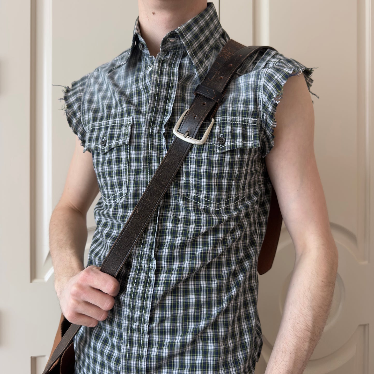 Dsquared2 F/W 2002 “Killer Kool” Leather Shoulder Bag