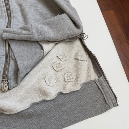 Balmain A/W 2010 Decarnin “Shotgun” Distressed Hoodie