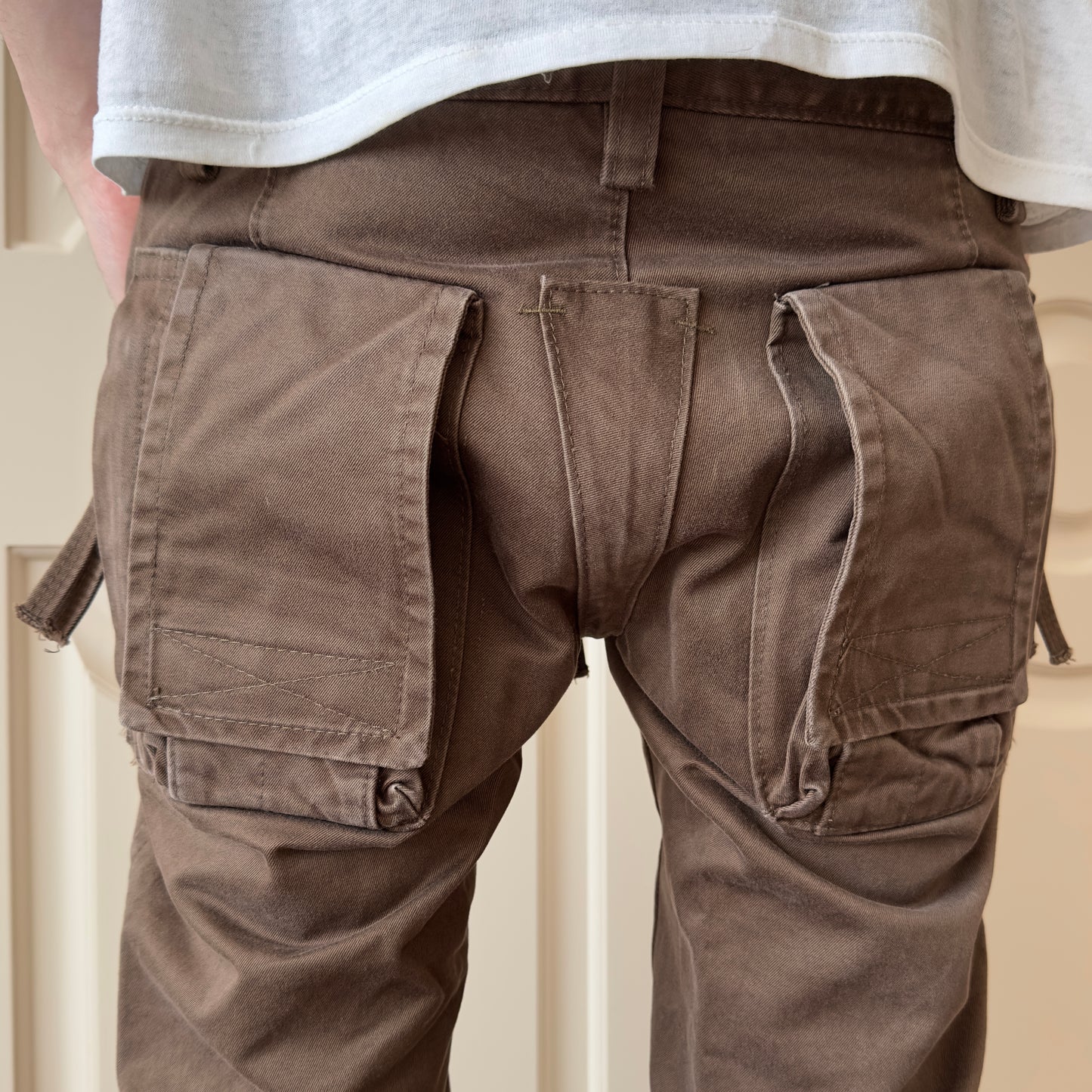 Dsquared2 F/W 2003 Cargo Pocket Flap D-Ring Pants